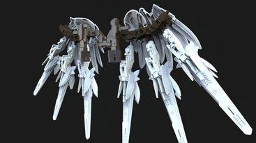 Effects Wings EWMG007A GFFMC Wings For MG Wing Zero (Ver. Ka)