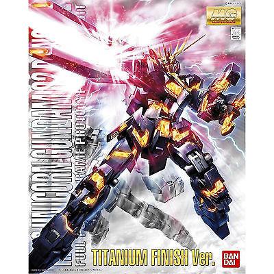 MG 1/100 RX-0 Unicorn Gundam Unit 2 Banshee titanium finish Ver. /
