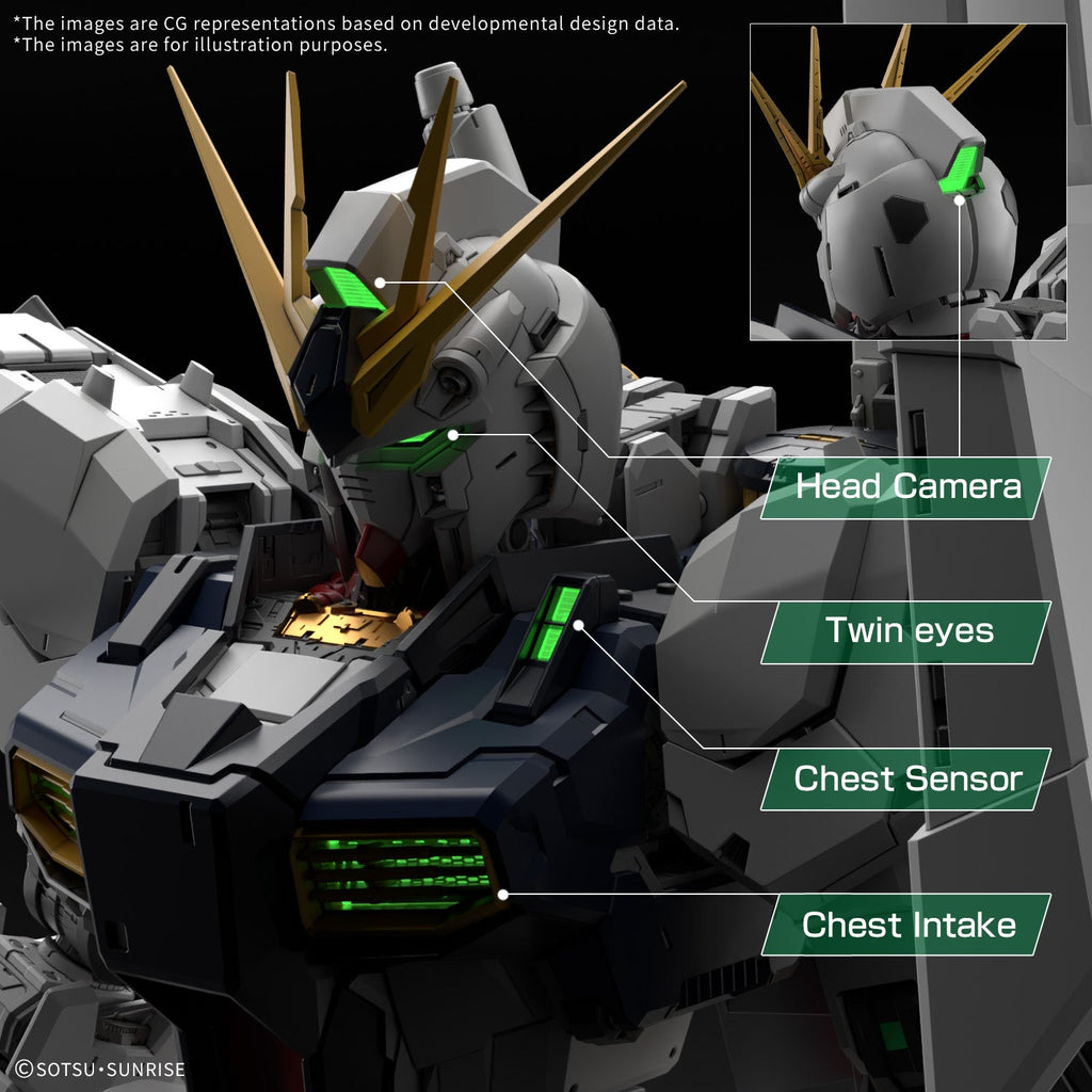 Mobile Suit Gundam PG Unleashed Nu Gundam LED Unit