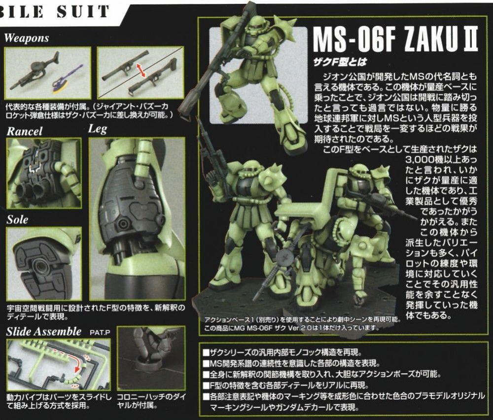 MG MS-06F Zaku2 Ver.2.0