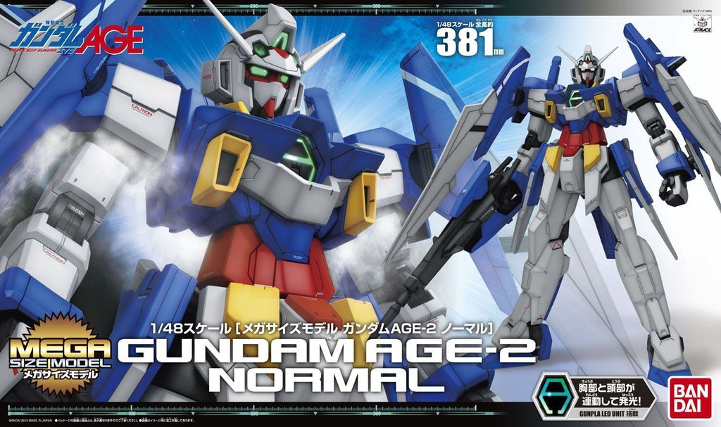 Gundam 1/48 AGE-2 Normal, Bandai Megasize