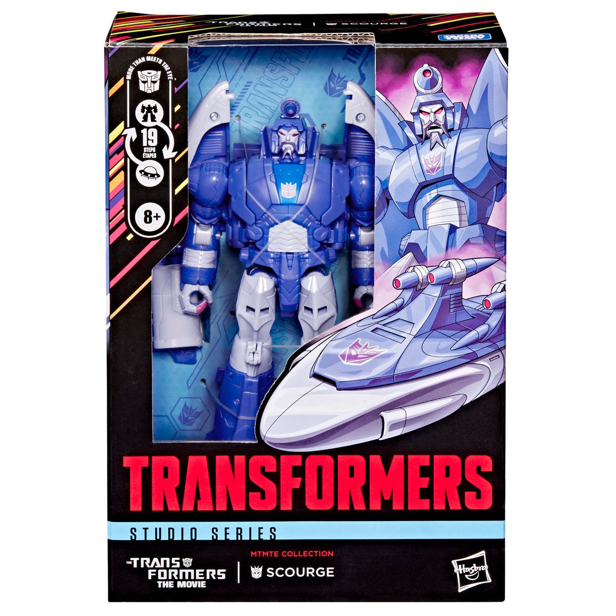 Transformers Studio Series MTMTE Collection The Transformers: The Movie Voyager Class Scourge
