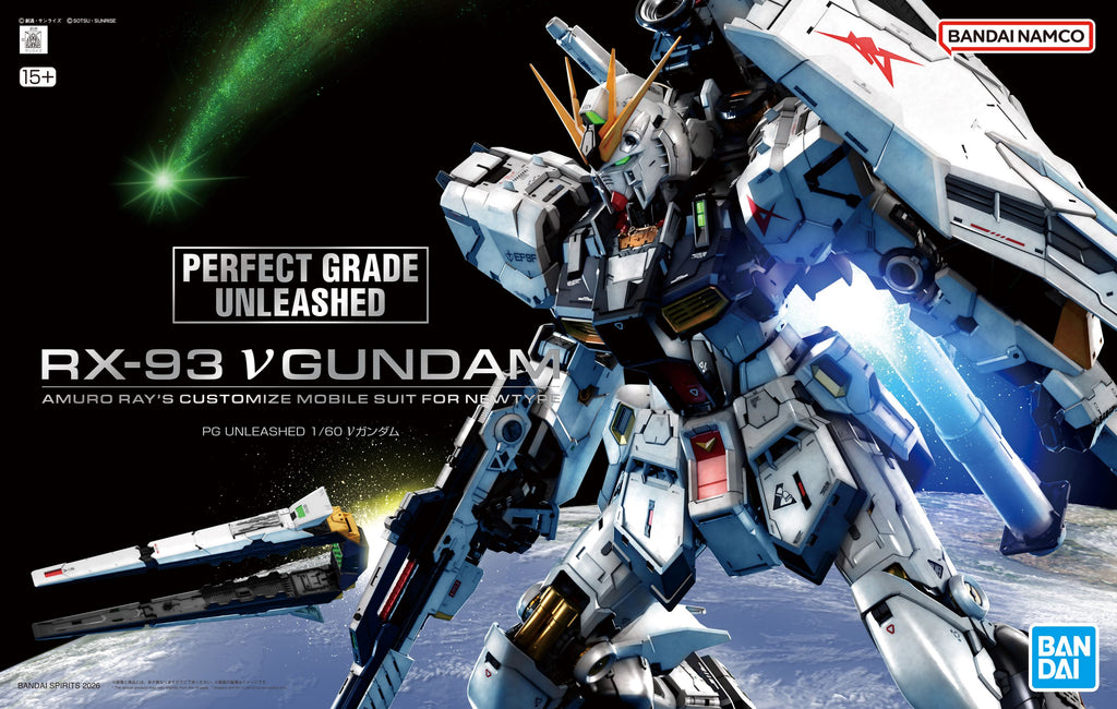 PG Unleashed 1/60 Nu Gundam