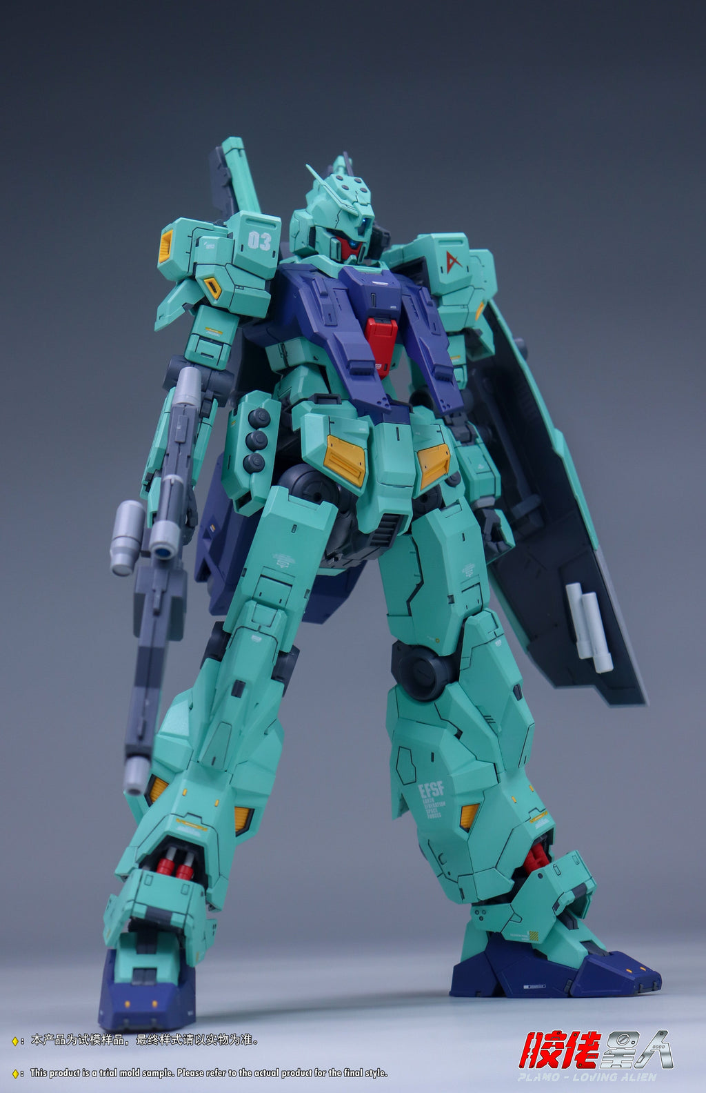 LA Jeda (Amuro Ray Custom) 1/100 Scale Model Kit