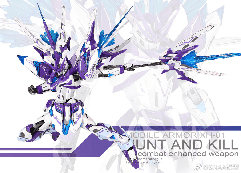 Mobile Armor XH-01 Hunt and Kill Hunting Falcon (Revival Ver.) 1/100 Scale Model Kit