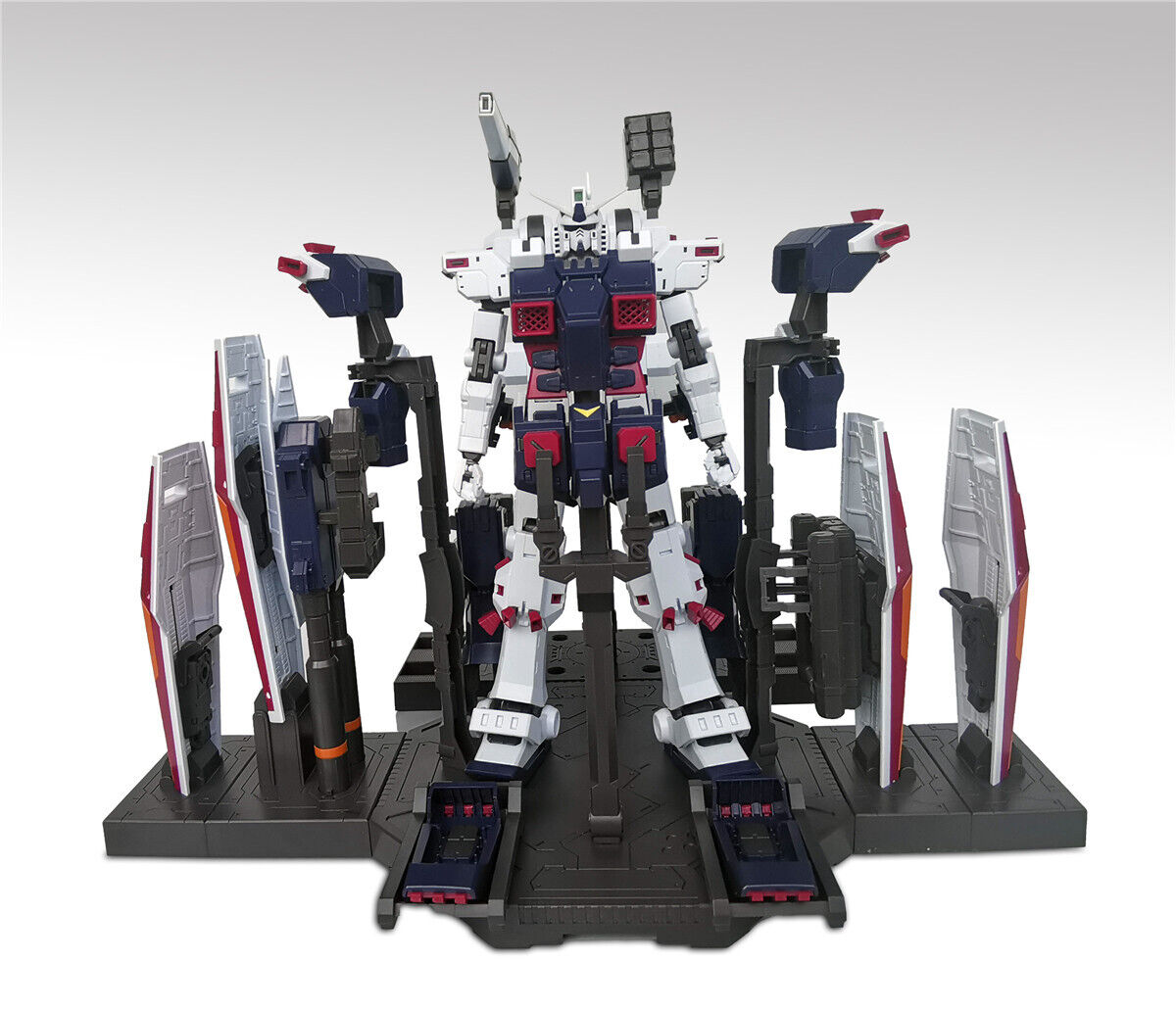 Effects Wings EWMG009 Hangar Base for MG Gundam FA Ver.Ka  (Thunderbolt Ver.)